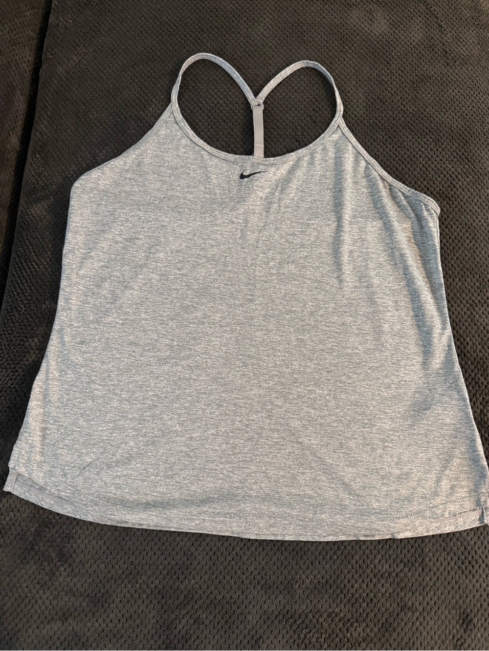 Nike Women’s Heather Gray Racerback Tank Top